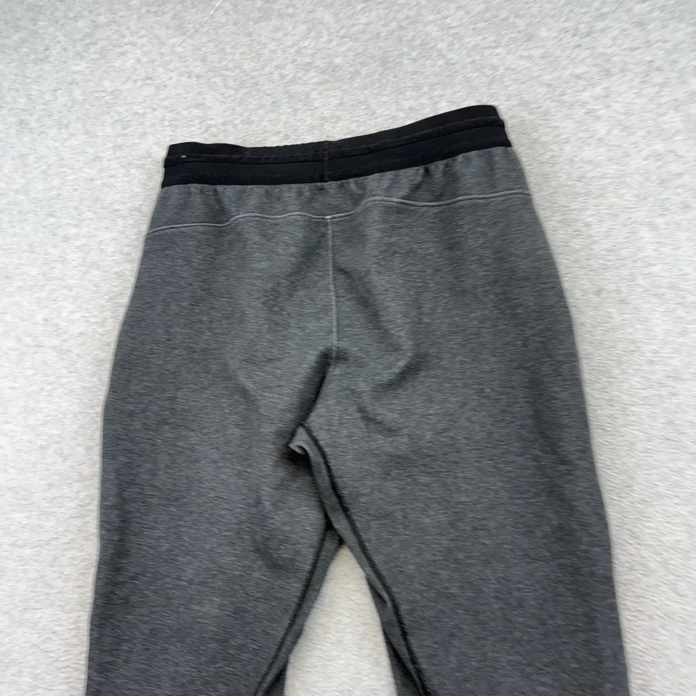 Nike Yoga Restore Training Jogger Pants Mens Medium Black Dri Fit Black Heather